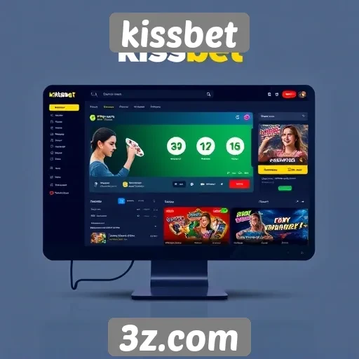 Acessibilidade e interface do kissbet