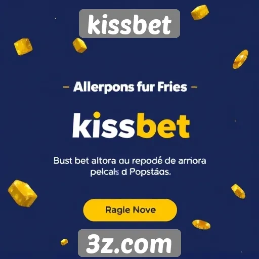Kissbet oferece promoções para novos usuários